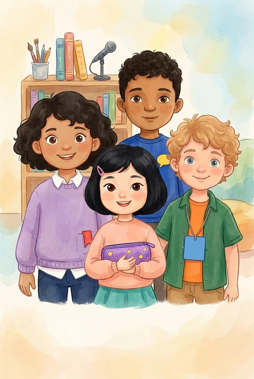Story School cover illustration