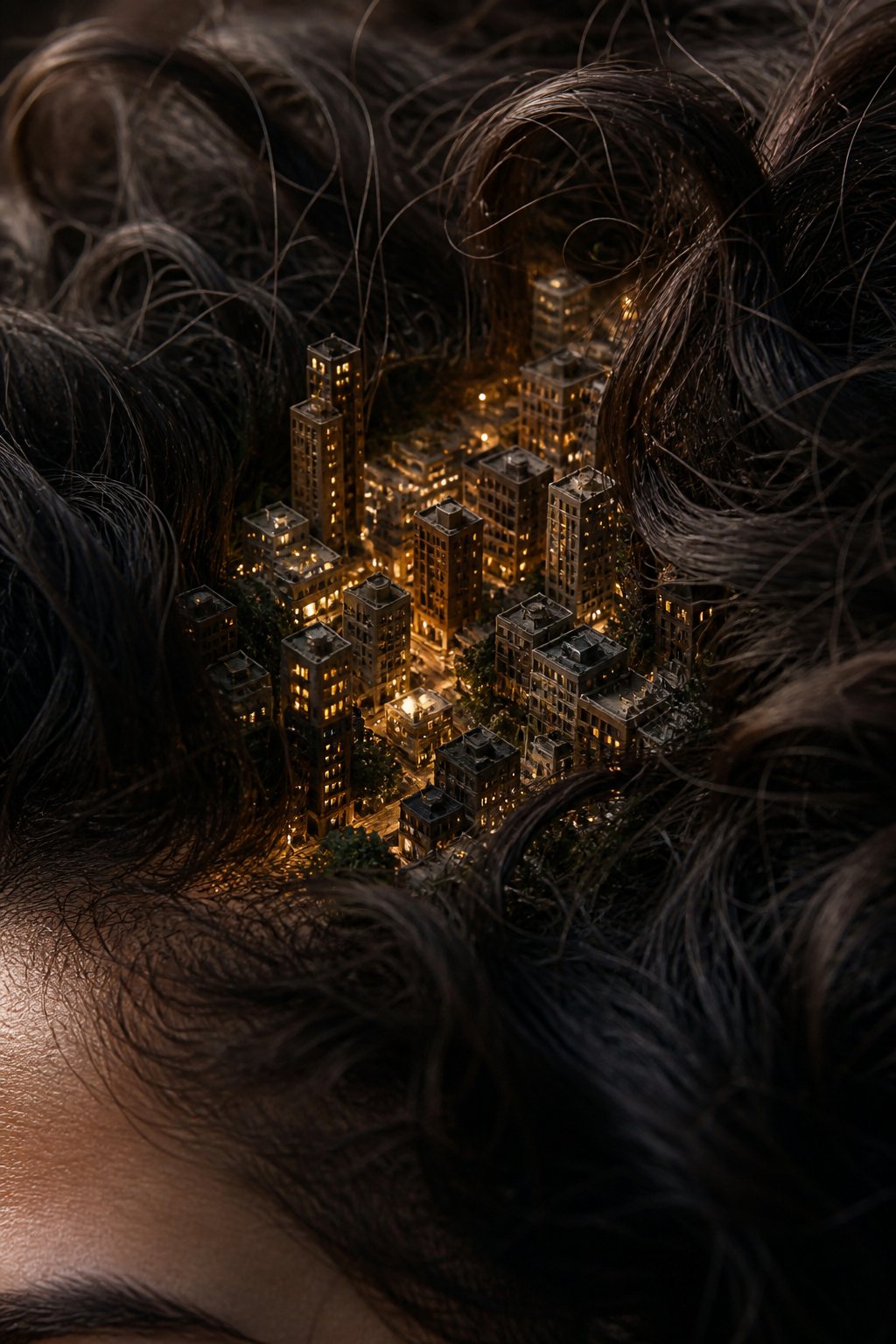 Tiny City Hairstyle: community source example by @krafterlab.