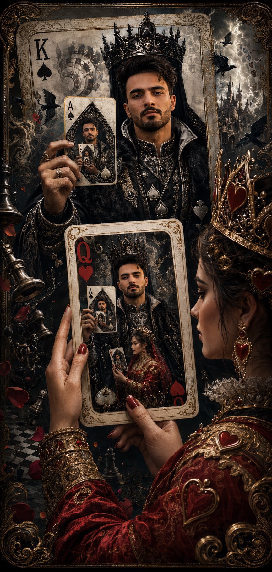 Playing Card Royalty: community source example by @Professor_134.