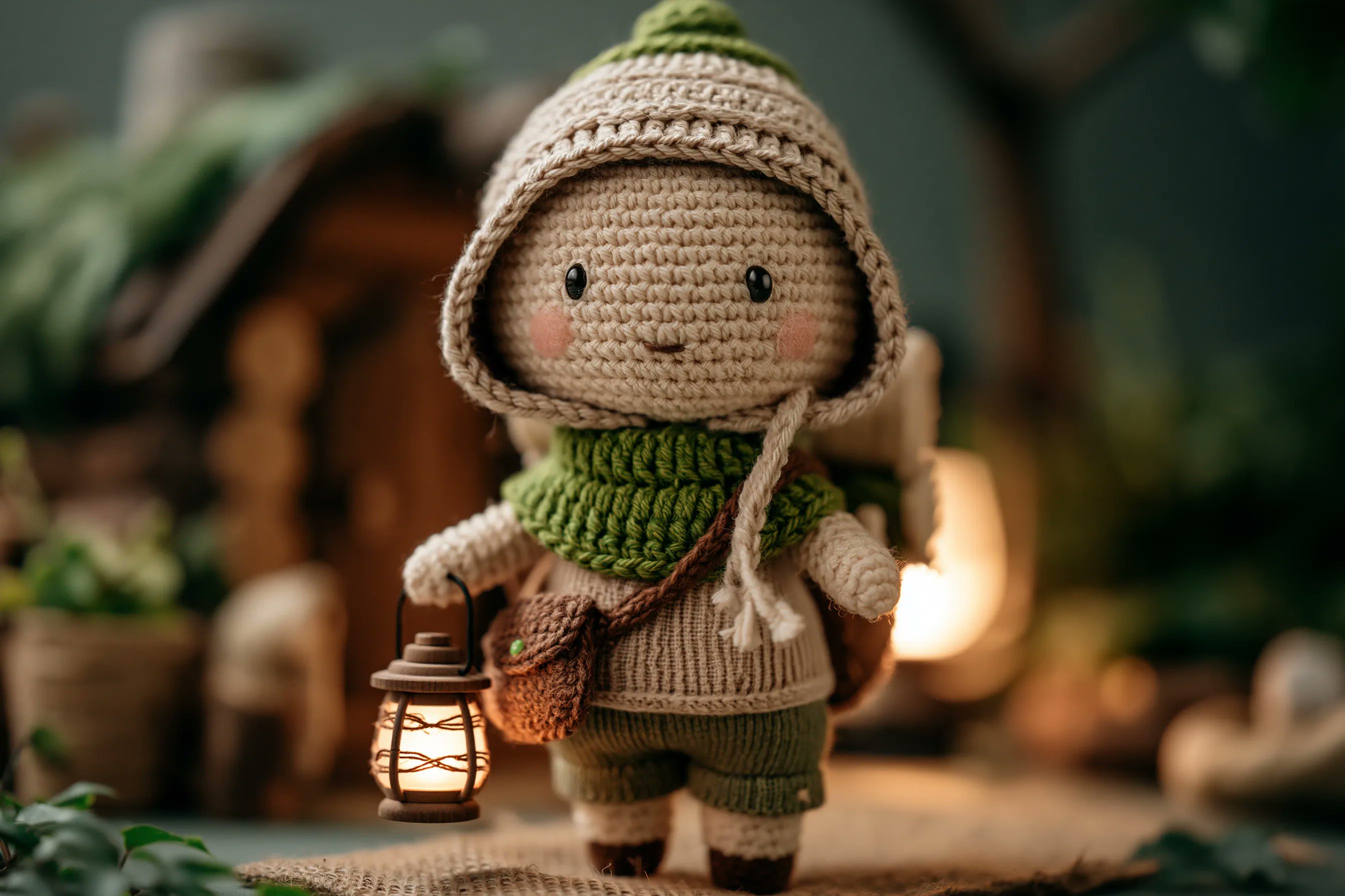Crochet Mini: community source example by @azed_ai.