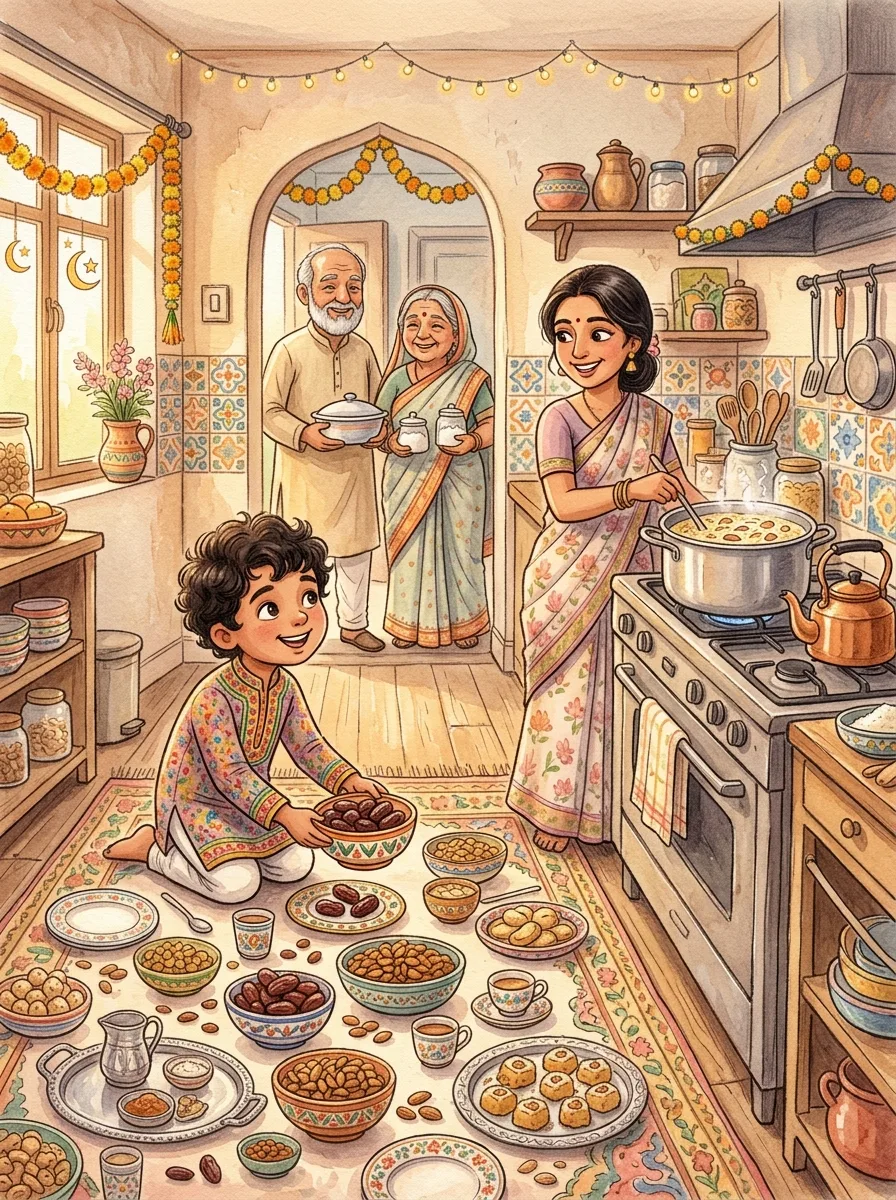 Eid ul-Fitr: A warm kitchen with a big pot of sheer khurma
